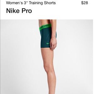 Nike Pro Training Shorts